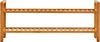 vidaXL Schuhregal mit 2 Etagen 100x27x40 cm Massivholz Produktbild-Vorschau 1