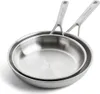 KitchenAid Bratpfannenset Multi-Ply Stainless Steel - ø 20 Produktbild-Vorschau 1