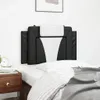 vidaXL Kopfteil-Kissen "Viana" Schwarz und Weiß 90 cm Produktbild-Vorschau 3