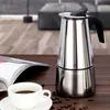 Kávovar z nerezové oceli Kávovar přenosný elektrický Mocha Náhled obrázku produktu 3