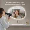 S'AFIELINA 60×45 cm Miroir asymétrique LED - miroir de Voir les images du produit 5