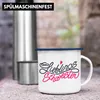 Trendation - Beste Schwester Emaille Tasse Geschenk von Produktbild-Vorschau 4