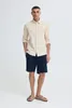 INDICODE IDPassala Herren Leinenshorts kurze Leinenhose Produktbild-Vorschau 3