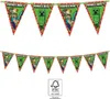 Minecraft-Papierflaggen-Girlande, 2,3 m, 1 Stück Produktbild-Vorschau 2