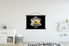 MuchoWow® Textilposter Eine weiße Narzissenblüte auf Produktbild-Vorschau 2