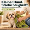 FLUFFINO® Hundehandtuch Mikrofaser 2er-Pack 90 x 50 cm Grau Produktbild-Vorschau 3