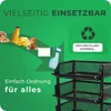 Novaliv 5 Stück Korbregal Schwarz Steckregal Stapelbar & Produktbild-Vorschau 6