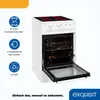 Exquisit ECM 5-4 Elektro-Standherd | Glaskeramik | Ober- / Produktbild-Vorschau 2