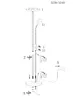Lampada a stelo doppia a LED 18,5W + LED 4,5W Ophus 3240 Anteprima dell’immagine prodotto 6