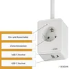 LED Steckdosenlampe dimmbar Steckerleuchte flexibel Produktbild-Vorschau 3