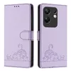 Leder Hülle für Infinix Zero 30 4G Süße Katze Flip Case Produktbild-Vorschau 2