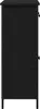 vidaXL Sideboard Schwarz Eichen-Optik 70 x 30 x 80 cm Produktbild-Vorschau 7
