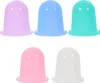 Premium Silikon Schröpfen Set 5er, hautschonend Produktbild-Vorschau 3
