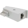 InLine TAE-F Adapter, TAE-F Stecker auf RJ45 Buchse, 8P2C Produktbild-Vorschau 1
