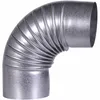 FireFix Ofenrohrbogen 90°, Ø 100 mm, feueraluminiert, Produktbild-Vorschau 2