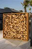 HOME DELUXE - Holzlager NANGA - 180x180x38 cm, Produktbild-Vorschau 4