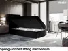 MEBLINI Boxspringbett mit Bettkasten - Gepolstert Produktbild-Vorschau 3