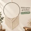 Metallring schwarz, Schwarz, Ø 40 cm – in einer zweiten Verwendung Produktbild-Vorschau