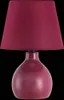 Lampa nocna stołowa bordowa E14 Ingrid 4478 Rabalux Podgląd zdjęcia produktu 4