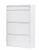 Alveon Schuhkipper Metall 3+1 schmal 51 x 15 x 117 cm - Produktbild-Vorschau 1
