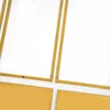 3 Stück Blumenhocker Set Metall Modern Gold Quadrat Produktbild-Vorschau 9