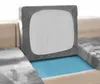 Sofa Sitzkissenbezug - Hellgrau - 95-135cm - Stretch Husse Produktbild-Vorschau 2