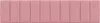 A pink upholstered headboard with vertical tufting. Produktbild-Vorschau