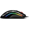 A side view of a black gaming mouse with RGB lighting. Náhled obrázku produktu