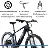 Zündapp Z808 E-Mountainbike 27,5 Zoll dunkelblau 50 cm Produktbild-Vorschau 4