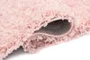 Tapis ESSENCE Carré Moderne Unicolore Rose  120 x 120 cm Voir les images du produit 6