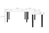 SyberDesk Gaming Pro Eckschreibtisch 197 x 132 cm – großer Produktbild-Vorschau 4