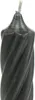 Rustic Durchgefärbte Schwarze Stabkerzen 250/28mm 4er-Set Produktbild-Vorschau 5