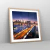 Gerahmtes Poster - Rahmen in heller Eiche - Usa amerika new Produktbild-Vorschau 8