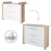 set di mobili per bambini 2 pezzi Malo - Culla 70 x 140 cm Anteprima dell’immagine prodotto 8