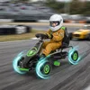 HOMCOM Gokart, dětské vozítko s pedály, šlapací autíčko, Náhled obrázku produktu 2