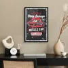 MuchoWow® MuchoWow® Gerahmtes Poster Mancave - Auto - Rot - Produktbild-Vorschau 2