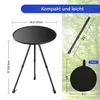 Campingtisch Tragbarer Ultraleicht Klein Aluminium Produktbild-Vorschau 2