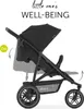HAUCK Rapid 3R Black 14854 Passeggino a tre ruote nero - Anteprima dell’immagine prodotto 11