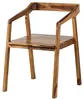 MASSIVMOEBEL24 Stuhl Sheesham 45x51x76 braun lackiert Produktbild-Vorschau 1