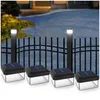 GreenBlue Solar LED lampa słupowa 100x100mm daszek GB128 Podgląd zdjęcia produktu 4