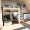 Marlux-Meble Hochbett JSM-7 90x200 TREPPE RECHTS mit Produktbild-Vorschau 2