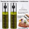 2× Glas Öl-Sprüher Set – 100 ml – Für Heißluftfritteuse, Produktbild-Vorschau 2