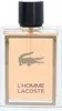 A clear, front-facing studio shot of a Lacoste L'Homme Lacoste Eau de Toilette bottle. Náhľad obrázku produktu