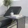 home24 Gartentisch - Stahl - Anthrazit Produktbild-Vorschau 3