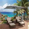 Yaheetech Prostokątny parasol ogrodowy Ø 227 cm, parasol Podgląd zdjęcia produktu 3
