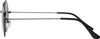 Herren Sonnenbrille Rund Form Designer 80er Modern Urlaub Produktbild-Vorschau 3