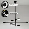 LUMILED Lampa wisząca Czarny Nowoczesny Żyrandol 6 Podgląd zdjęcia produktu 4