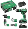Hikoki 18V Ds18Ddqwrz 55Nm 2X2.0Ah Bl Cacciavite a testa Anteprima dell’immagine prodotto 1