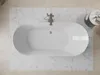 Mexen Roxy freistehende Badewanne 180 x 85 cm, weiß, mit Produktbild-Vorschau 4