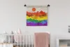 MuchoWow® Wandteppich Wandbehang Stolz - Regenbogen - Produktbild-Vorschau 1
